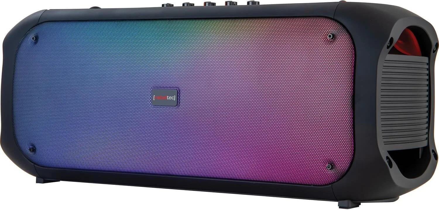 Rebeltec SoundBox 650 Ηχείο Bluetooth 80W με Ραδιόφωνο Διάφανο