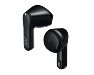 JVC HA-A3T Earbud Bluetooth Handsfree Ακουστικά με Αντοχή στον Ιδρώτα και Θήκη Φόρτισης Μαύρα