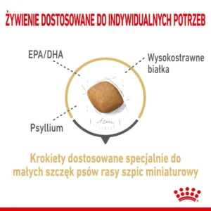 Royal Canin Adult Pomeranian 3kg Ξηρά Τροφή χωρίς Γλουτένη για Ενήλικους Σκύλους Μικρόσωμων Φυλών με Λαχανικά, Ρύζι και