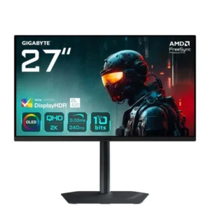 Gigabyte MO27Q2 OLED HDR Gaming Monitor 27" QHD 2560x1440 240Hz 0.03ms