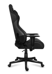 Huzaro Force 6.2 Καρέκλα Gaming Δερματίνης με Ρυθμιζόμενα Μπράτσα Μαύρη