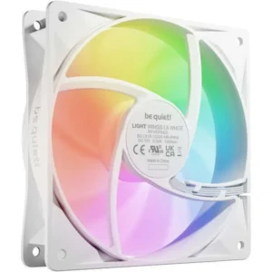 Be Quiet Light Wings LX Reverse Case Fan 120mm με ARGB Φωτισμό και Σύνδεση 4-Pin PWM Λευκό