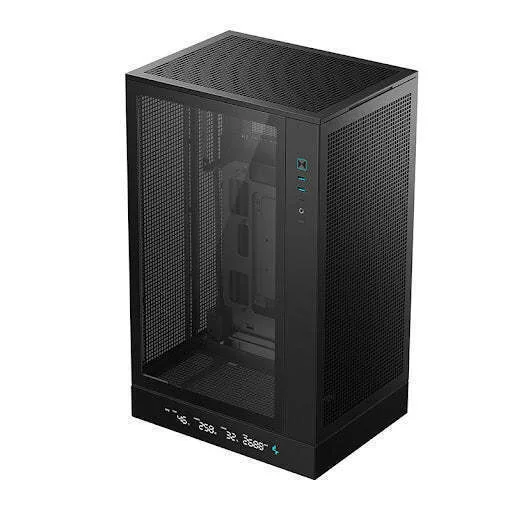 Deepcool CH270 Digital Mini Tower Κουτί Υπολογιστή με Πλαϊνό Παράθυρο Μαύρο R-CH270-BKNDM0-G-1
