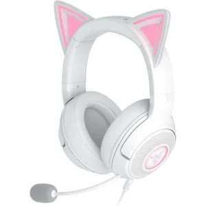 Razer Kraken Kitty V2 Over Ear Gaming Headset με σύνδεση USB Λευκό