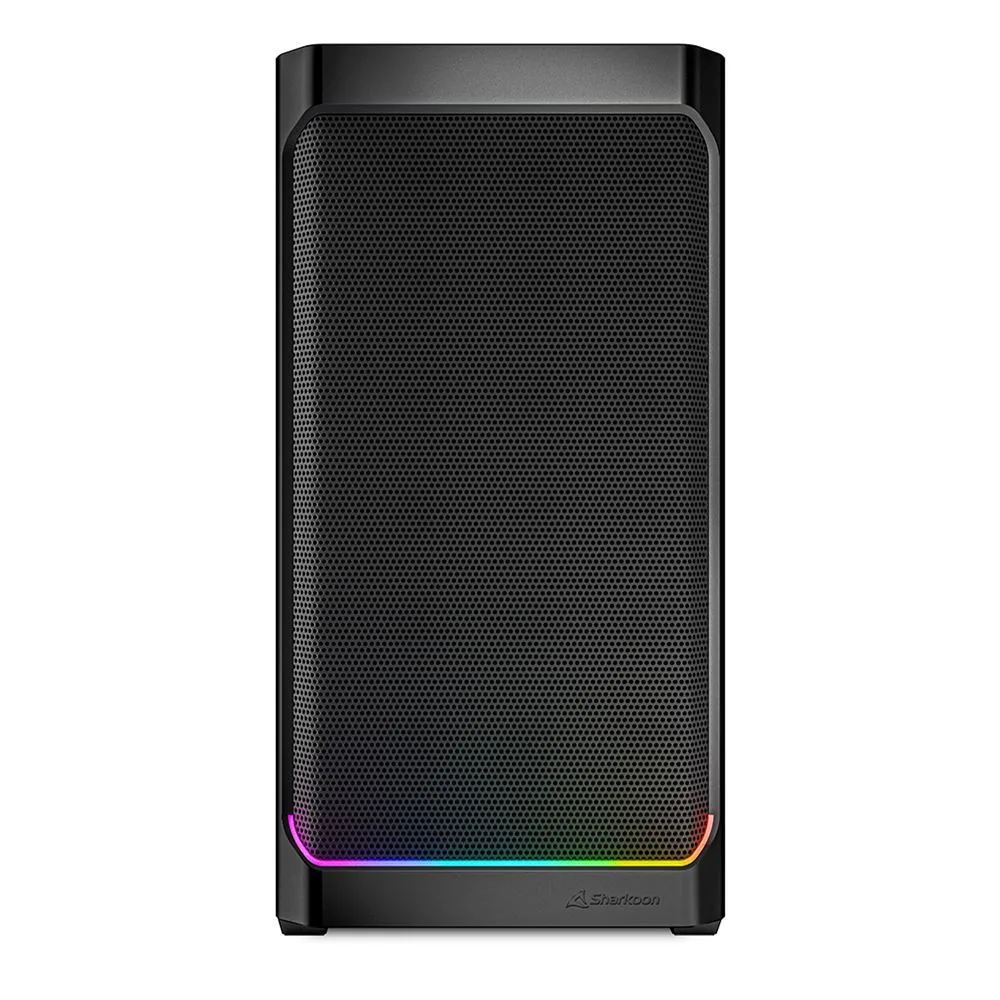 Sharkoon MK4 RGB Strip Gaming Micro-ATX Κουτί Υπολογιστή Μαύρο