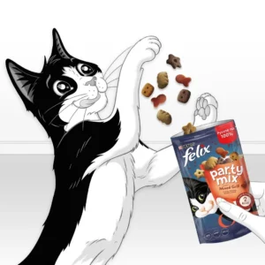 Purina Party Mix Grill Λιχουδιές Σνακ για Γάτα 60gr