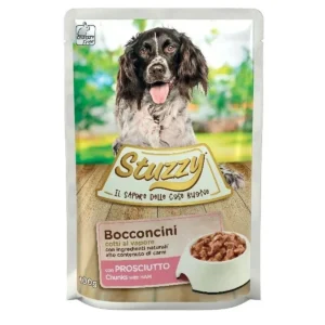 Stuzzy Chunks Ham Wet Dog Food 100 G