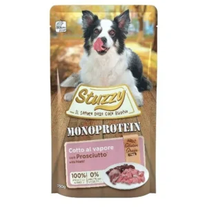 Stuzzy Monoprotein Ham Wet Dog Food 150 G