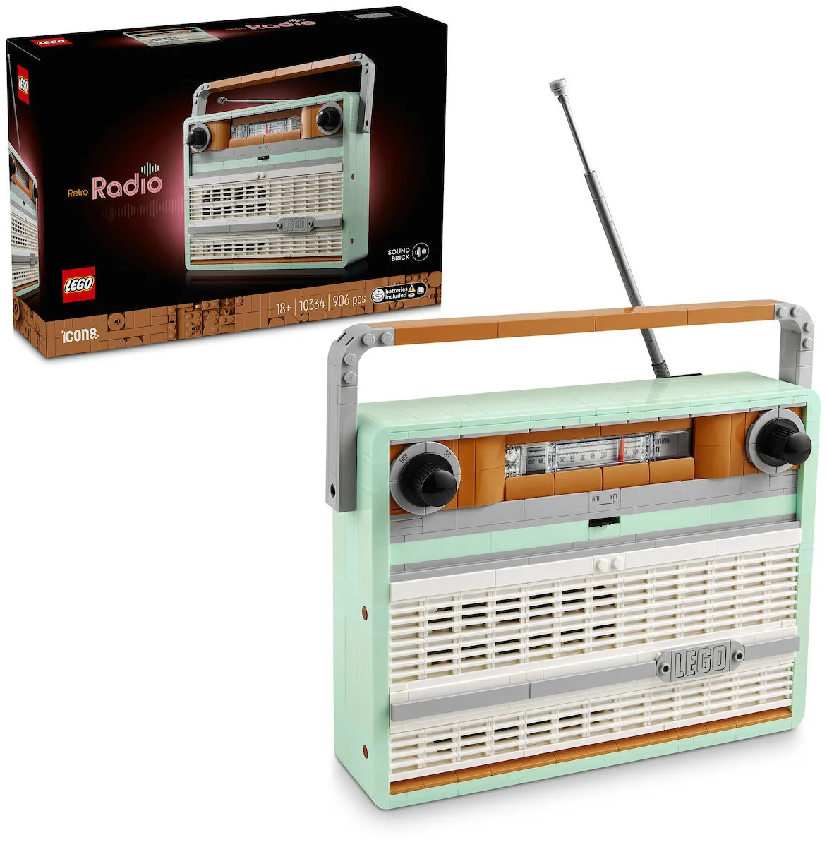 LEGO Icons Retro Radio 10334