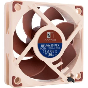 Noctua NF-A6x15 FLX Case Fan 60mm με Σύνδεση 3-Pin Καφέ