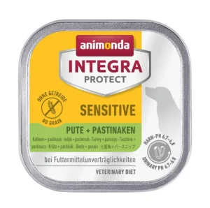 Animonda Integra Protect Sensitive Υγρή Τροφή Σκύλων σε Ταψάκι με Γαλοπούλα χωρίς Σιτηρά 150gr
