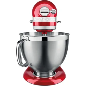 Kitchenaid 5KSM185PSEER Κουζινομηχανή 300W με Ανοξείδωτο Κάδο 4.8lt RED
