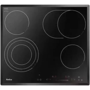 Εστία Αυτόνομη Κεραμική Amica PC6411FTS με Λειτουργία Κλειδώματος 59.2x52.2εκ.