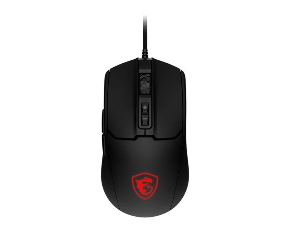 MSI Forge GM100 Gaming Ποντίκι Μαύρο