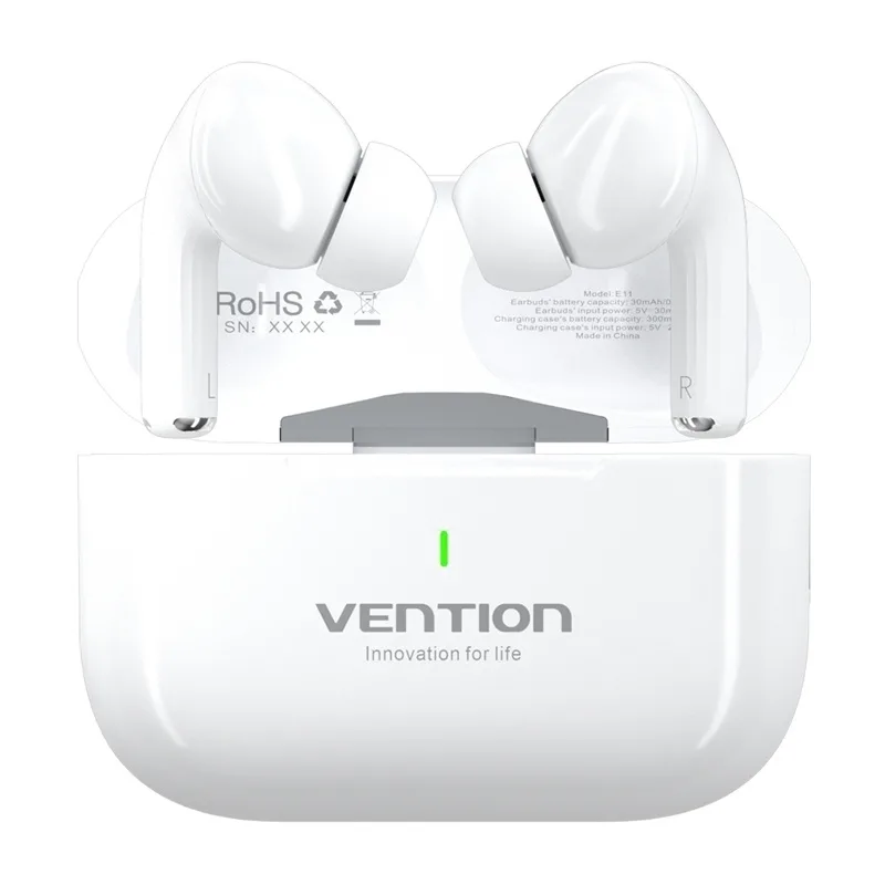 Vention In-ear Bluetooth Handsfree Ακουστικά Λευκά