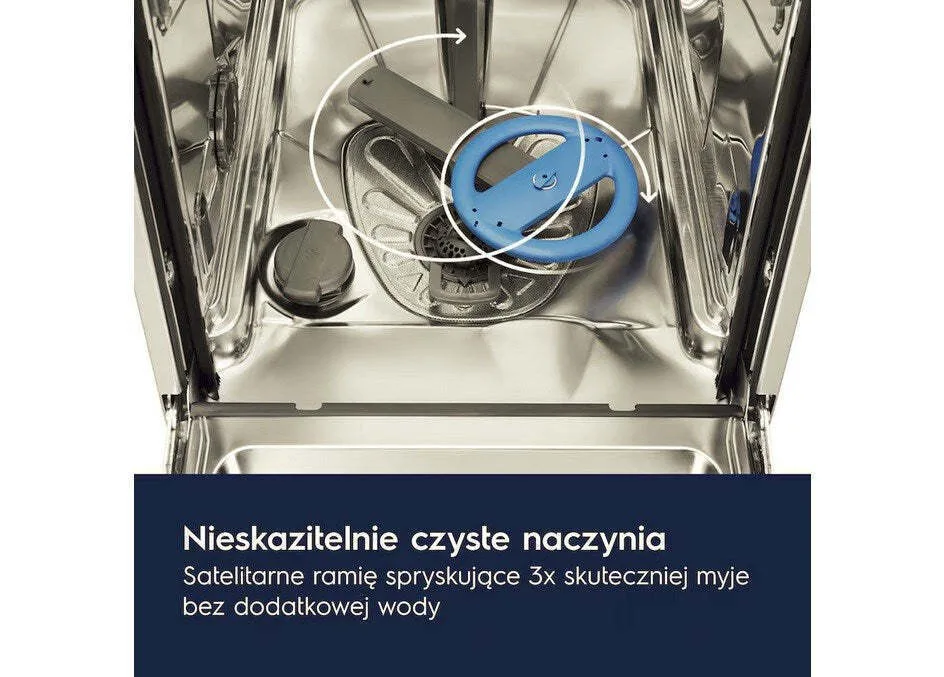 Electrolux Πλήρως Εντοιχιζόμενο Πλυντήριο Πιάτων για 10 Σερβίτσια Π45xY81.8εκ. EEM43201L