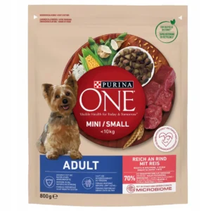 Purina One Υγρή Τροφή Σκύλων σε Φακελάκι με Βοδινό και Ρύζι 800gr