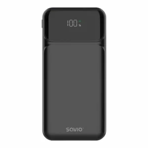 Savio BA-09 Power Bank 10000mAh, USB-A, 2 USB-C, Power Delivery / Quick Charge