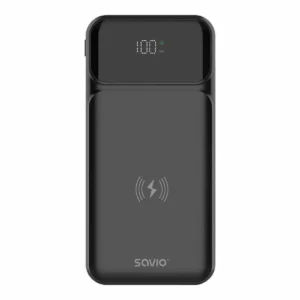 Savio BA-09 Power Bank 10000mAh, USB-A, USB-C, Power Delivery / Quick Charge 3.0