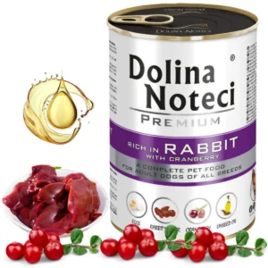 Dolina Noteci Premium Υγρή Τροφή Σκύλων σε Κονσέρβα με Βοδινό, Κουνέλι και Χοιρινό χωρίς Σιτηρά & Γλουτένη 400gr