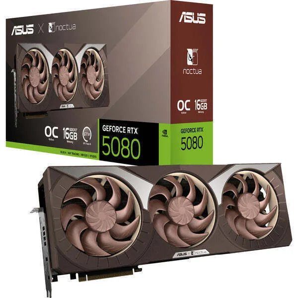 Asus GeForce RTX 5080 16GB GDDR7 Noctua OC