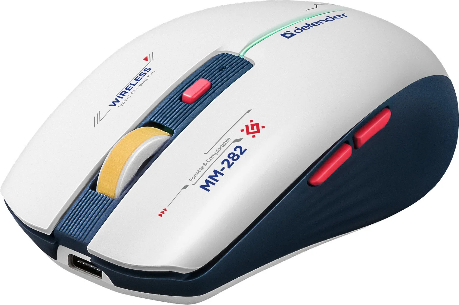Defender Wireless Gaming Mouse DILA MM-282 RF 1800DPI 6P