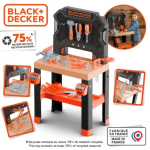 Smoby Black & Decker Πάγκος εργασίας Modell 2025