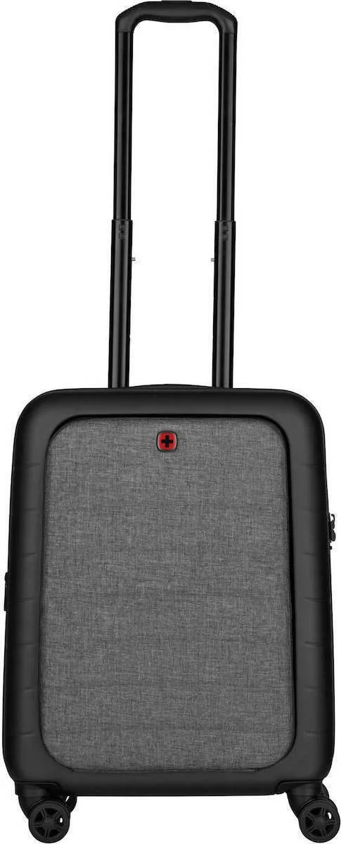 Wenger Syntry Carry-On Wheeled Gear Βαλίτσα Ταξιδίου Καμπίνας Σκληρή Γκρι με Ρόδες 36L