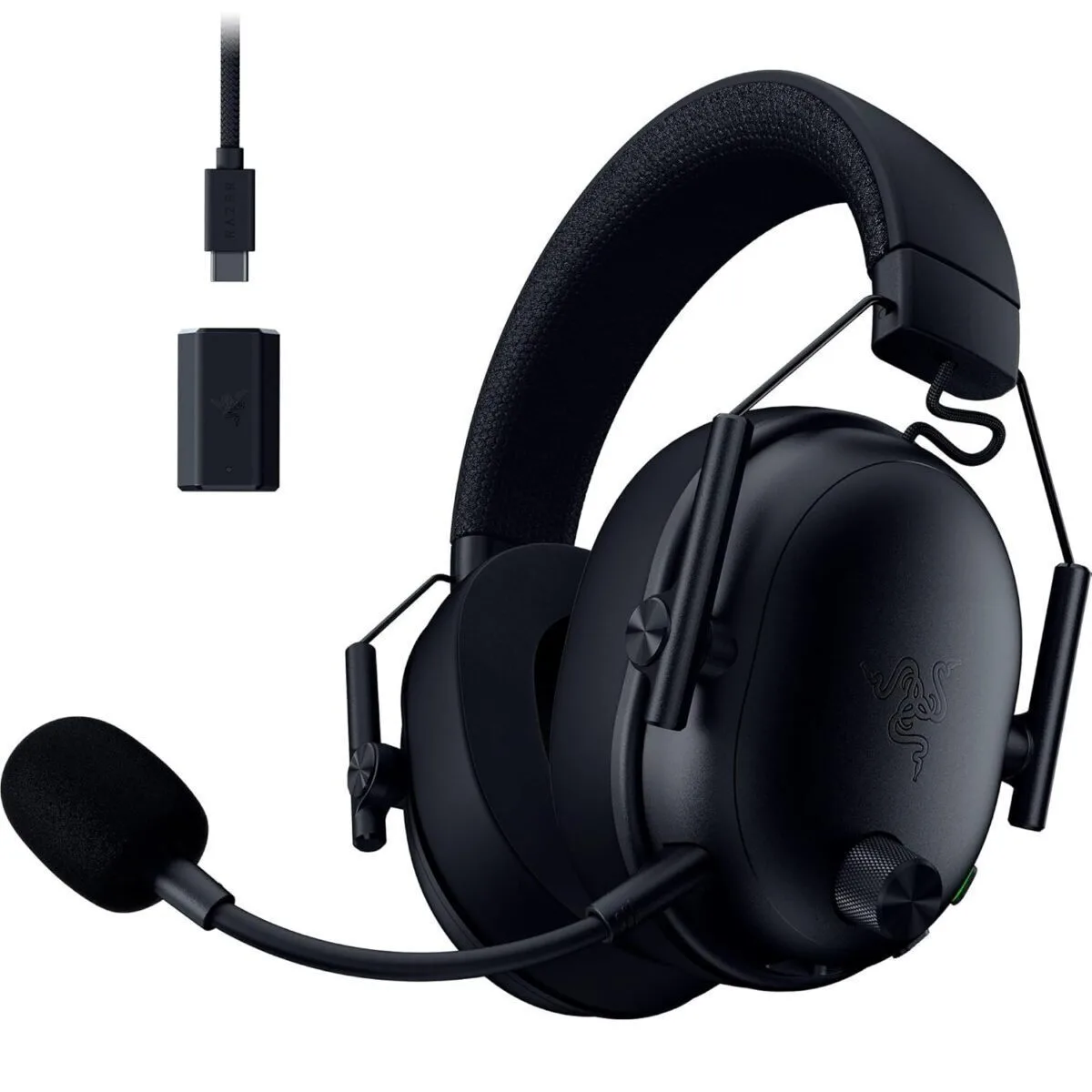 Razer BlackShark V3 Ασύρματο Over Ear Gaming Headset, Bluetooth, USB