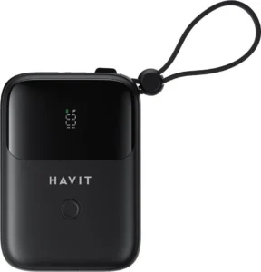 Havit PB5215 Power Bank 10000mAh 20W με Θύρα USB-C Μαύρο
