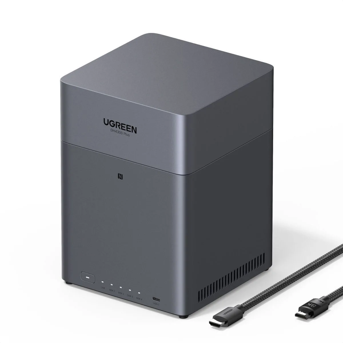 Ugreen NASync DH4300 Plus NAS Tower 4-Bay Network Attached Storage