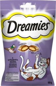 Purina Dreamies Λιχουδιές Σνακ με Πάπια Duck για Ενήλικες Γάτες 60gr