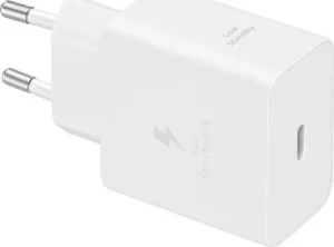 Samsung Φορτιστής με USB-C και Καλώδιο USB-C, 45W Power Delivery EP-T4511X Λευκό