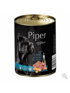 Dolina Noteci Piper Υγρή Τροφή Σκύλων σε Κονσέρβα με Αρνί και Καρότο χωρίς Σιτηρά & Γλουτένη 800gr DLPDNTKAM0014
