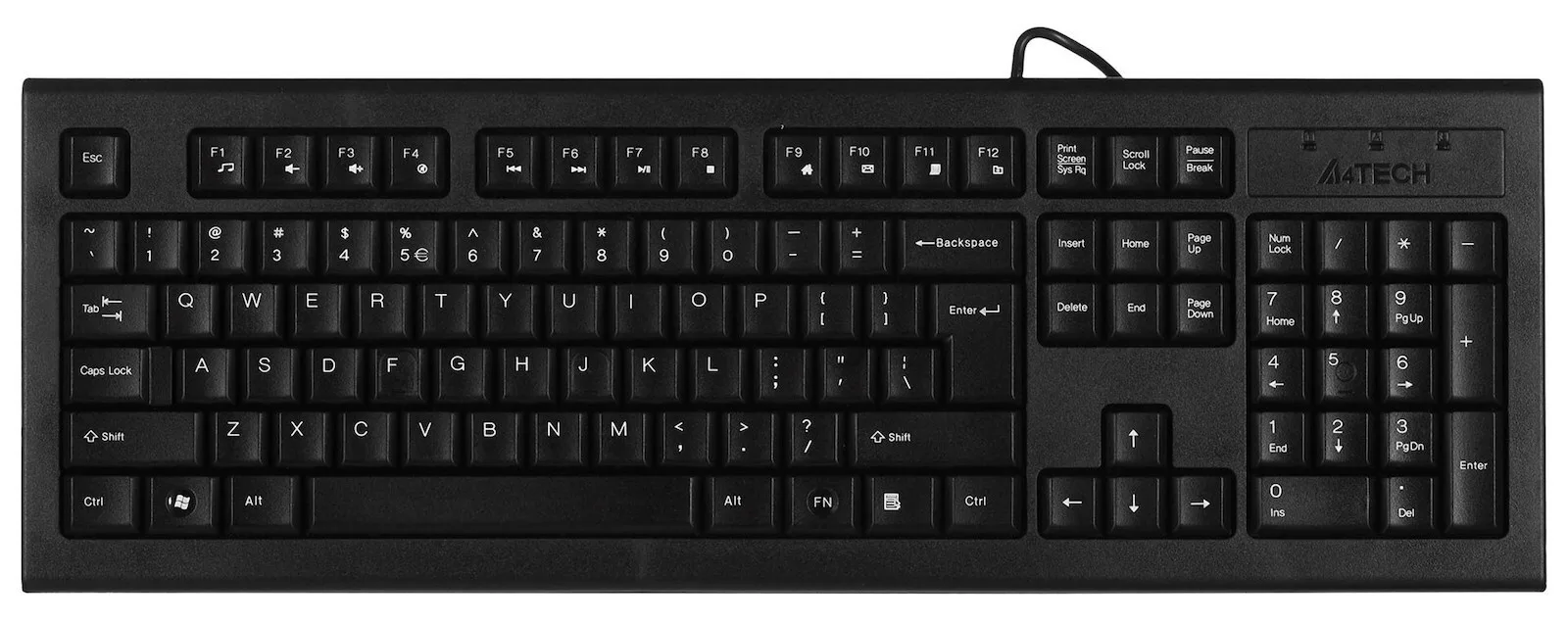 A4Tech KR-85 Πληκτρολόγιο Ελληνικό