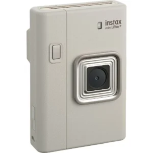 Fujifilm Instax mini LiPlay+ Φωτογραφική Μηχανή Άμεσης Εκτύπωσης 1/5" 62 x 46 mm Μπεζ