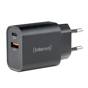 Intenso Φορτιστής Χωρίς Καλώδιο USB-A και USB-C 30W Μαύρος (W30AC)