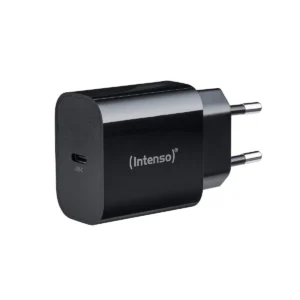 Intenso Φορτιστής Χωρίς Καλώδιο με Θύρα USB-C 20W Μαύρος (W20C)