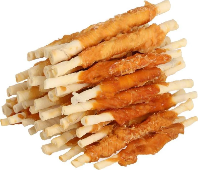 Hilton Chicken Wrap White Rawhide Λιχουδιές σε Stick Σκύλου με Κοτόπουλο 500gr DLPHLTPRZ0010