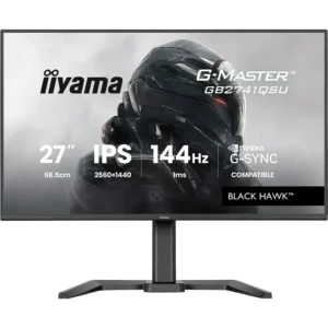iiyama G-Master GB2741QSU-B1 Black Hawk Monitor 27" QHD, IPS 144Hz