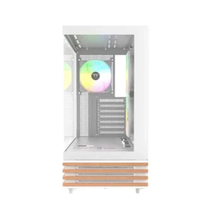 Thermaltake View 270 Plus WS ARGB Κουτί Υπολογιστή Mid Tower, Tempered Glass x2, ATX Snow