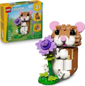 LEGO CREATOR 3 IN 1 31376 Cute Hamster with a Flower