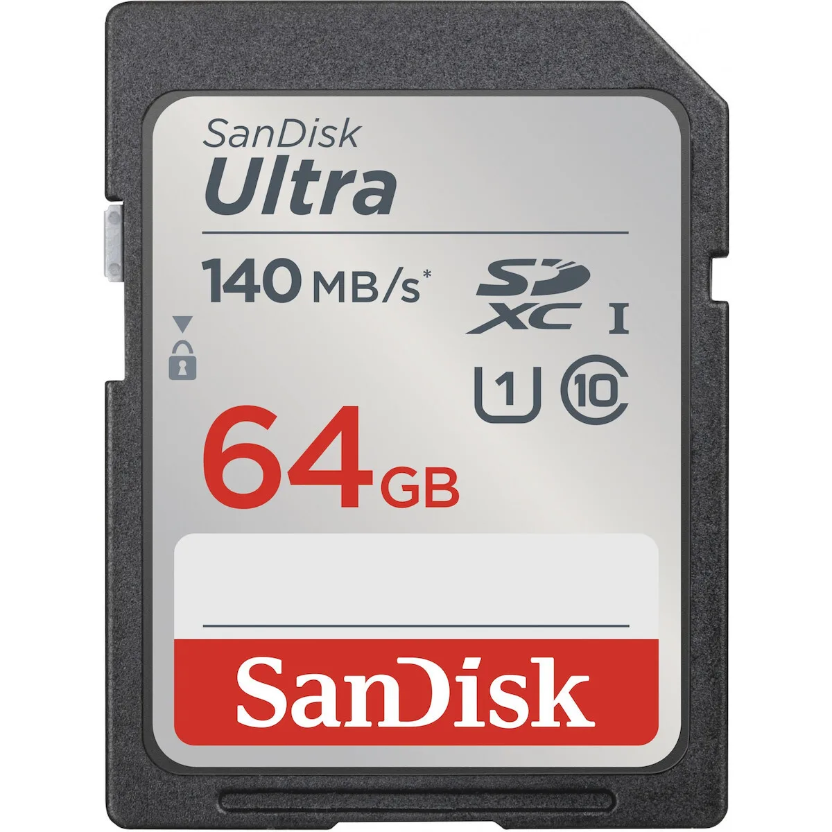 Sandisk Ultra SDXC 64GB Class 10 U1 UHS-I 140MB/s