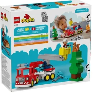LEGO Duplo Fire Truck with Hose and Firefighter 10473