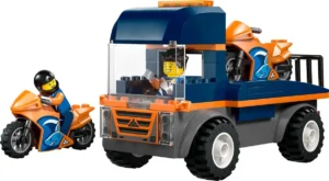 LEGO CITY 60491 Motorcycle Transporter