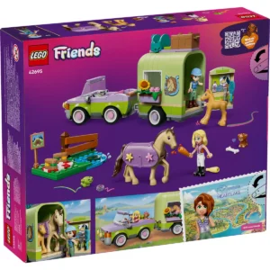 LEGO Friends Horse & Baby Foal Trailer 42695
