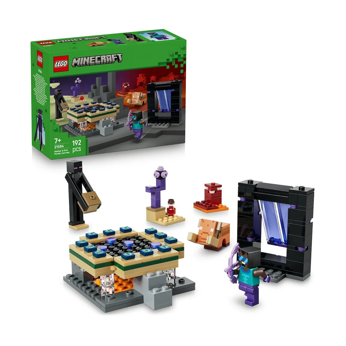 LEGO MINECRAFT 21584 Nether and End Portal Journey