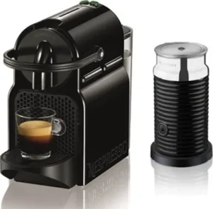 De'Longhi Inissia Καφετιέρα για Κάψουλες Nespresso Πίεσης 19bar με Αφρογαλιέρα Black